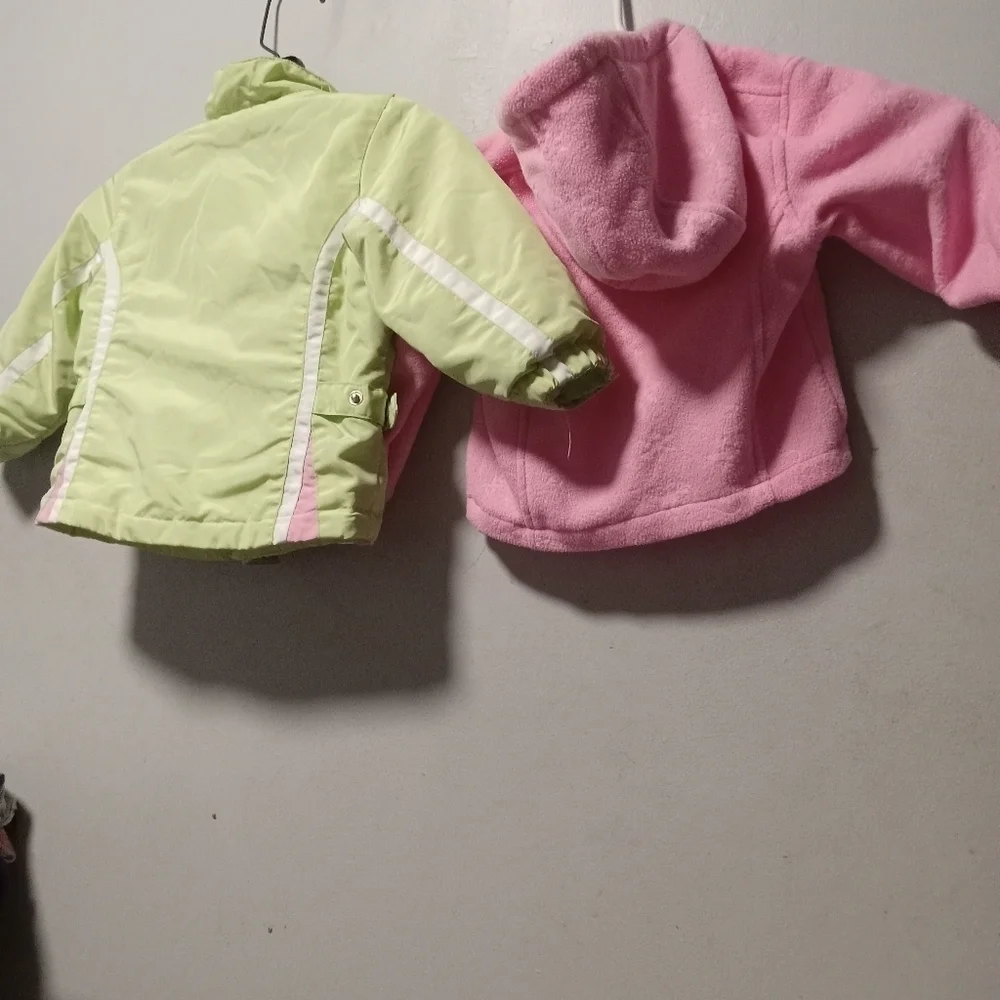 Zero Xposur toddler girls 3 in 1 system jacket. Size 18 months